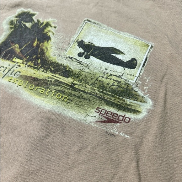 2004 Vintage Speedo Pacific Exploration Tee - Picture 4 of 4